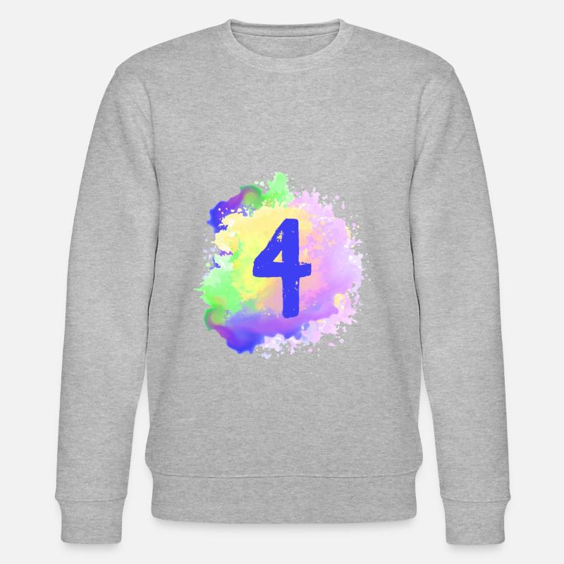 4 Nombre d’objets blob - Sweat bio CHANGER Stanley/Stella Unisexe - gris chiné