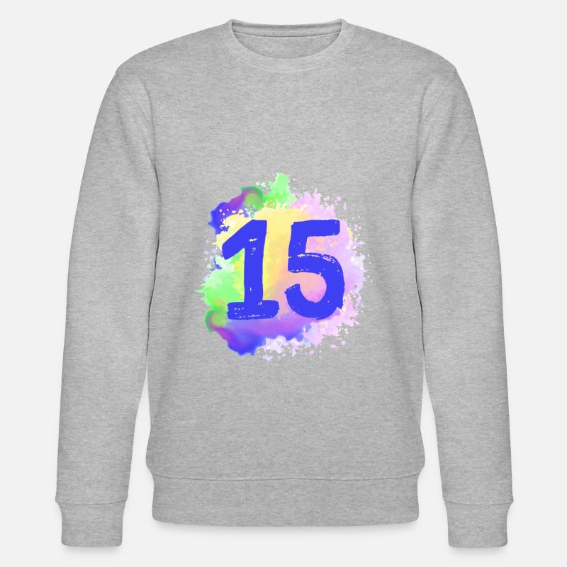 15 Nombre d’objets blob - Sweat bio CHANGER Stanley/Stella Unisexe - gris chiné