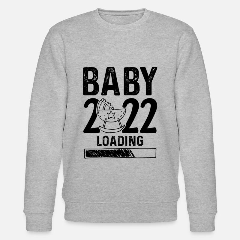 baby 2022 loading - Stanley/Stella Unisex Bio-Sweatshirt CHANGER  - Grau meliert