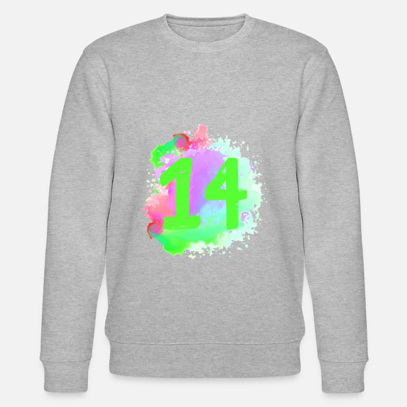 14 Nombre d’objets blob - Sweat bio CHANGER Stanley/Stella Unisexe - gris chiné