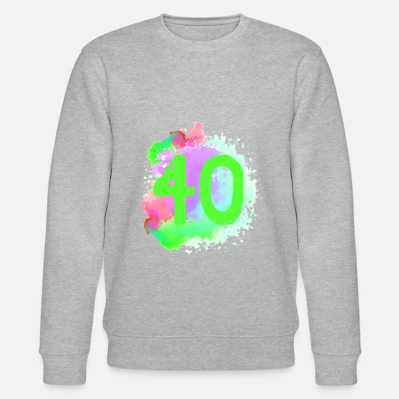 40 Nombre d’objets blob - Sweat bio CHANGER Stanley/Stella Unisexe - gris chiné