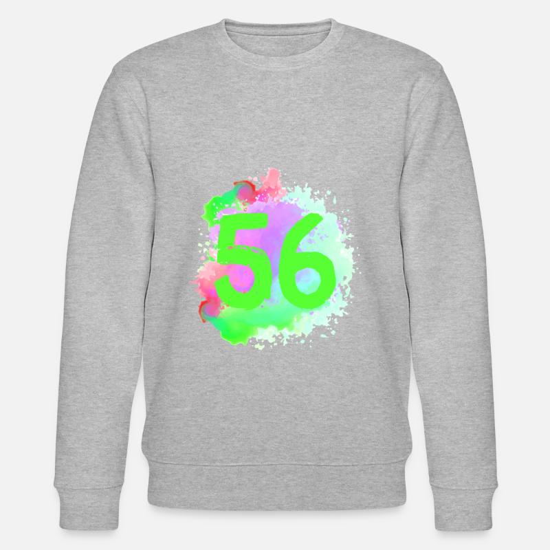 56 Nombre d’objets blob - Sweat bio CHANGER Stanley/Stella Unisexe - gris chiné