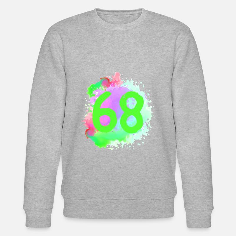 68 Nombre d’objets blob - Sweat bio CHANGER Stanley/Stella Unisexe - gris chiné