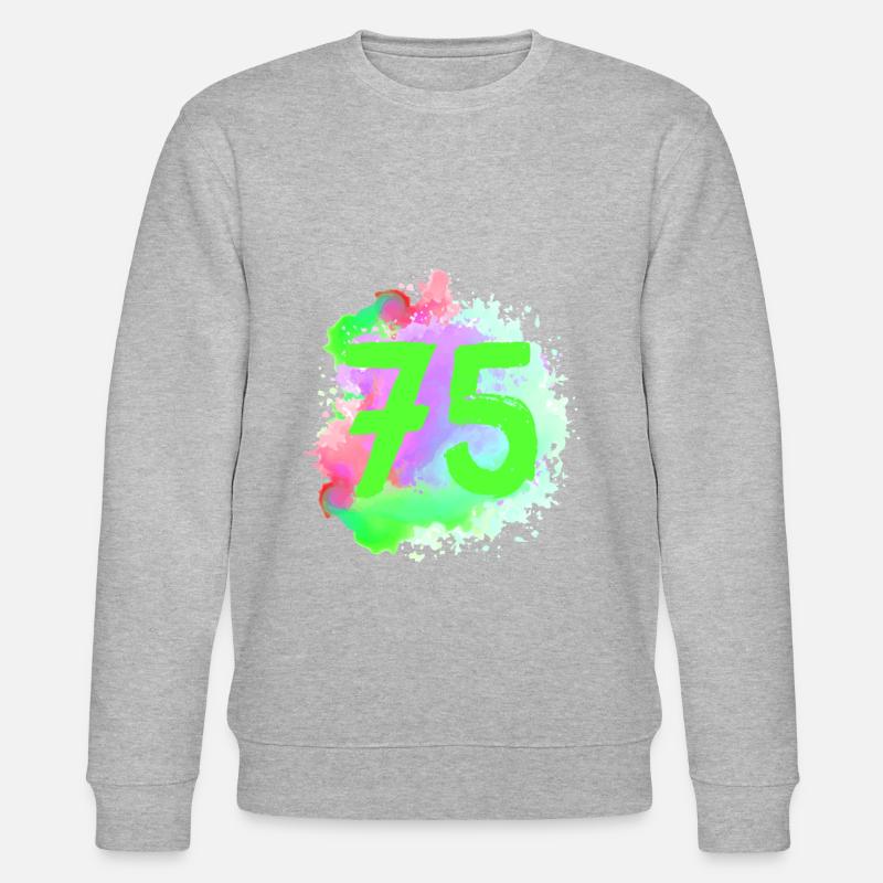 75 Nombre d’objets blob - Sweat bio CHANGER Stanley/Stella Unisexe - gris chiné