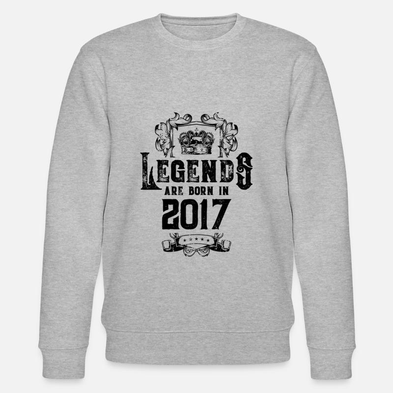 Anniversaire des légendes 2017 - Sweat bio CHANGER Stanley/Stella Unisexe - gris chiné