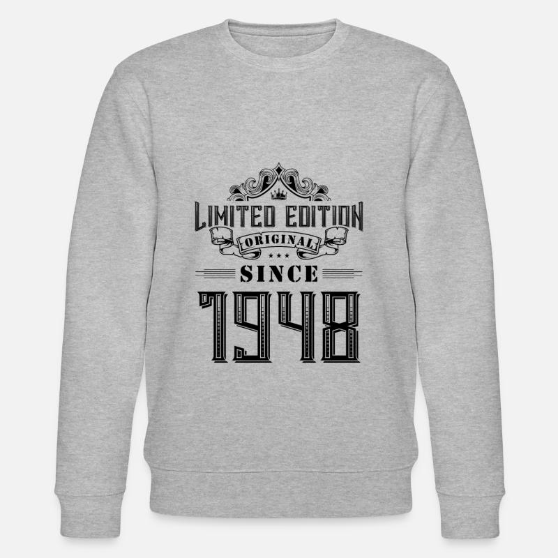 Édition limitée 1948 - Sweat bio CHANGER Stanley/Stella Unisexe - gris chiné