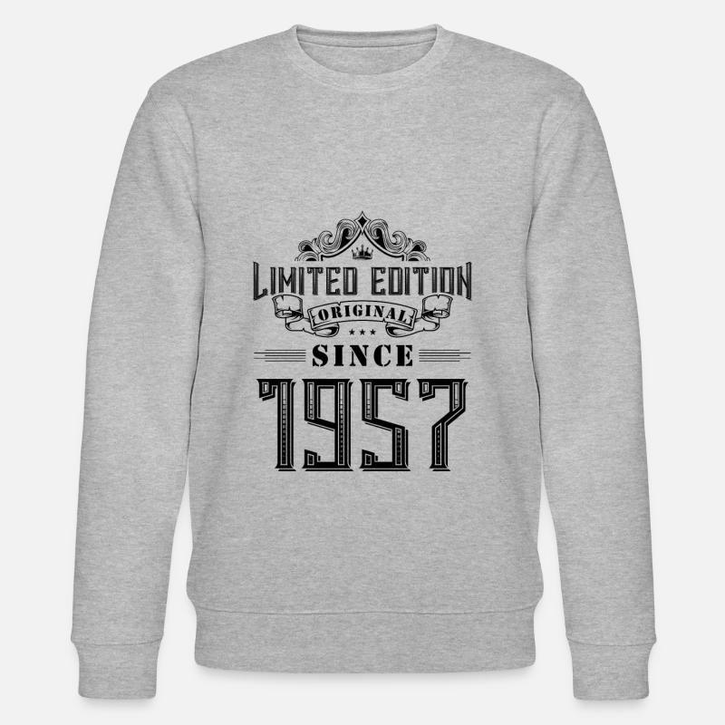 Édition limitée 1957 - Sweat bio CHANGER Stanley/Stella Unisexe - gris chiné