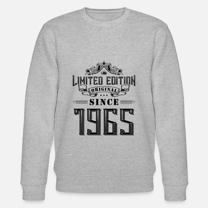 Édition limitée 1965 - Sweat bio CHANGER Stanley/Stella Unisexe - gris chiné