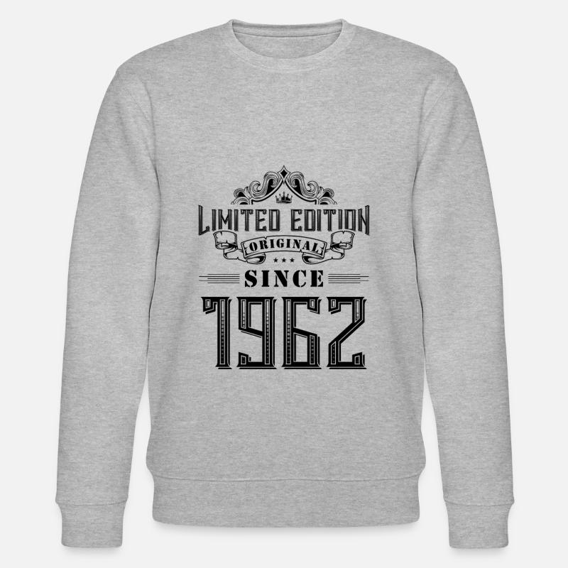 1962 Édition limitée - Sweat bio CHANGER Stanley/Stella Unisexe - gris chiné