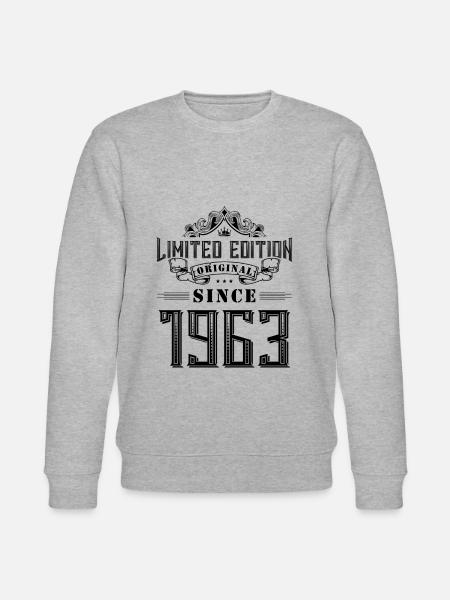 1963 limited edition - Stanley/Stella Unisex Bio-Sweatshirt CHANGER - Grau meliert