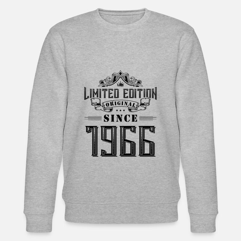 Édition limitée 1966 - Sweat bio CHANGER Stanley/Stella Unisexe - gris chiné