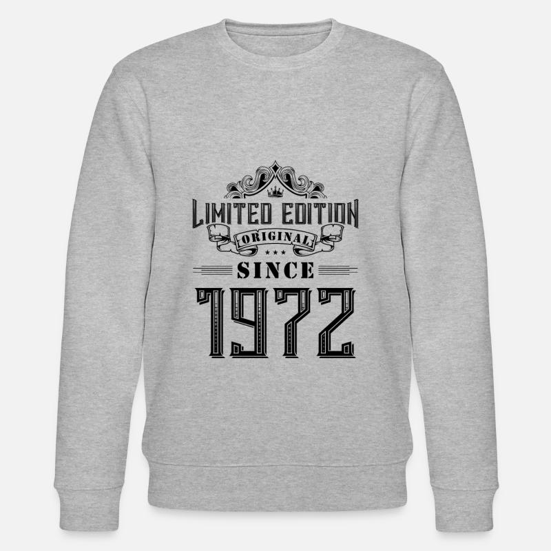 Édition limitée 1972 - Sweat bio CHANGER Stanley/Stella Unisexe - gris chiné