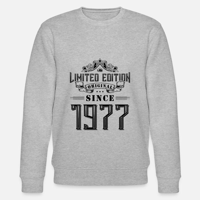 1977 Édition limitée - Sweat bio CHANGER Stanley/Stella Unisexe - gris chiné