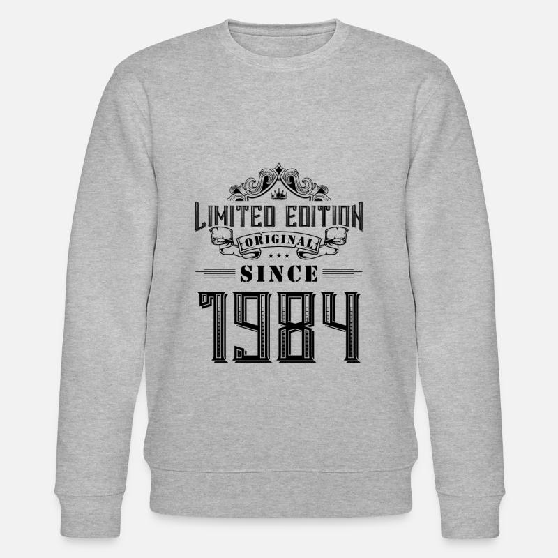 1984 limited edition - Stanley/Stella CHANGER Unisex Organic Sweatshirt - heather grey