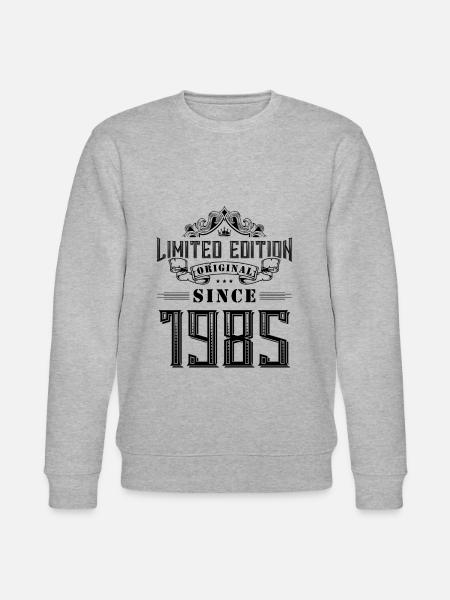 1985 limited edition - Stanley/Stella Unisex Bio-Sweatshirt CHANGER - Grau meliert