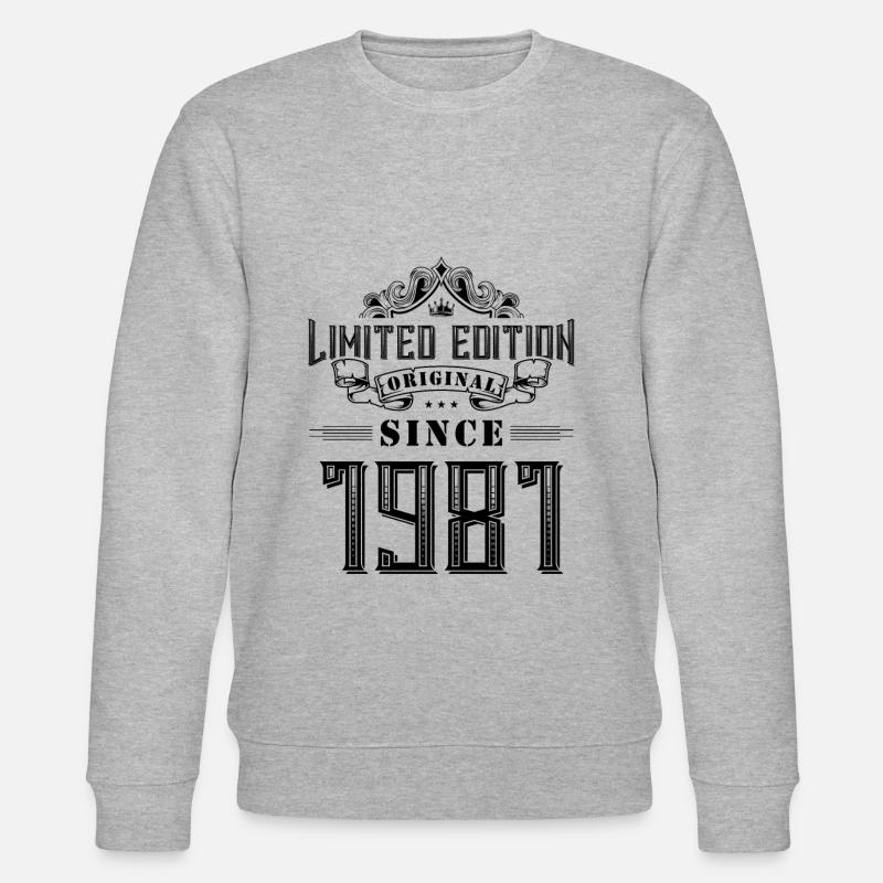 1981 limited edition - Stanley/Stella CHANGER Unisex Organic Sweatshirt - heather grey