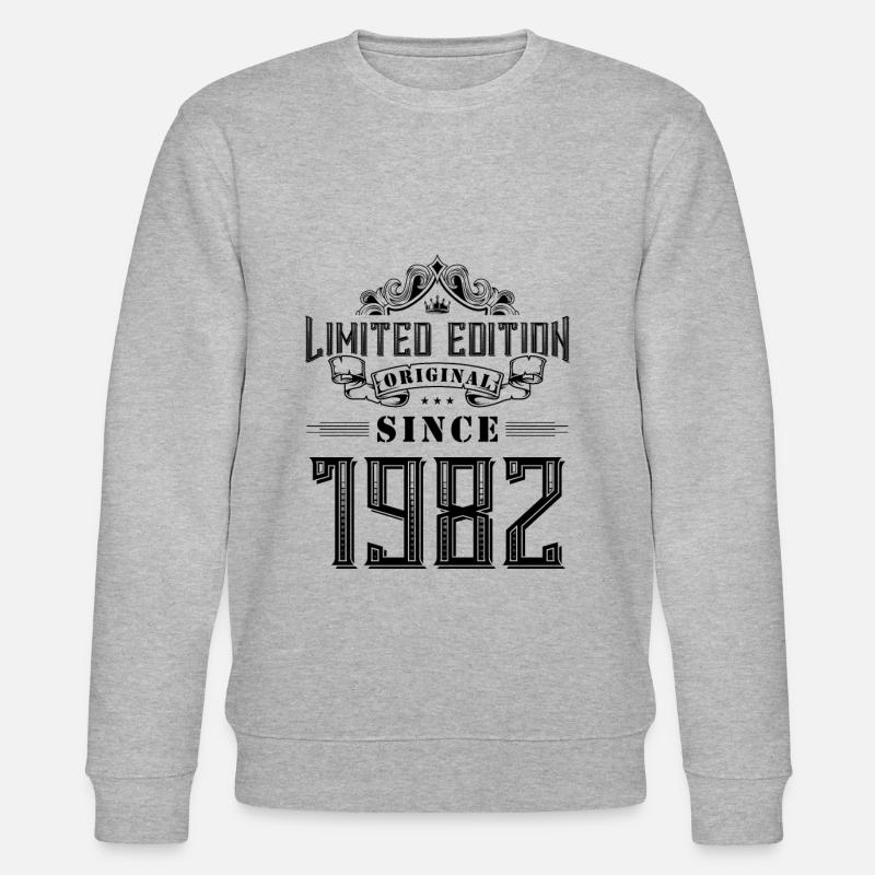 1982 Édition limitée - Sweat bio CHANGER Stanley/Stella Unisexe - gris chiné