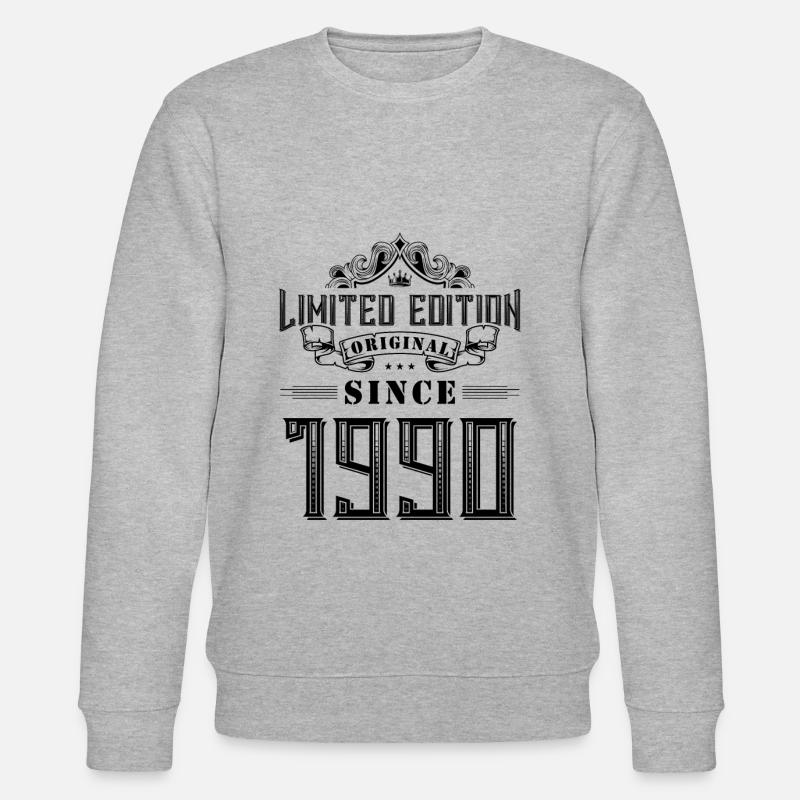 Édition limitée 1990 - Sweat bio CHANGER Stanley/Stella Unisexe - gris chiné