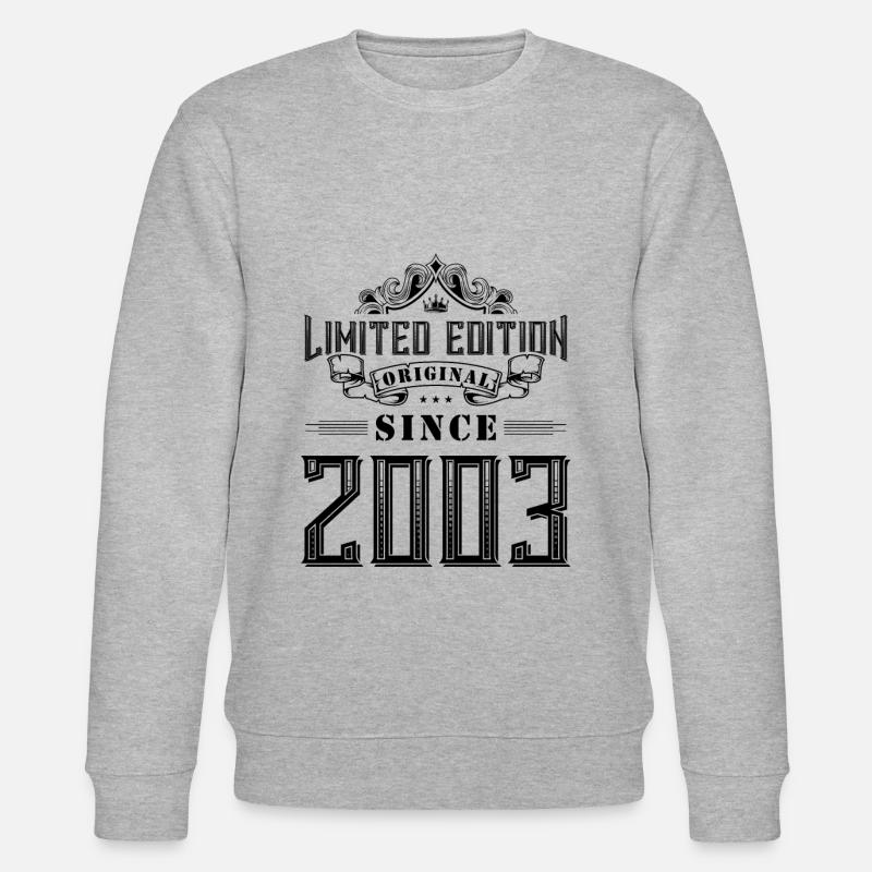2003 limited edition - Stanley/Stella Unisex Bio-Sweatshirt CHANGER  - Grau meliert