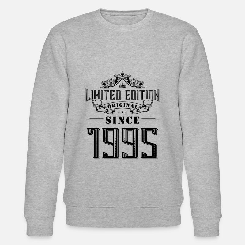 Édition limitée 1995 - Sweat bio CHANGER Stanley/Stella Unisexe - gris chiné