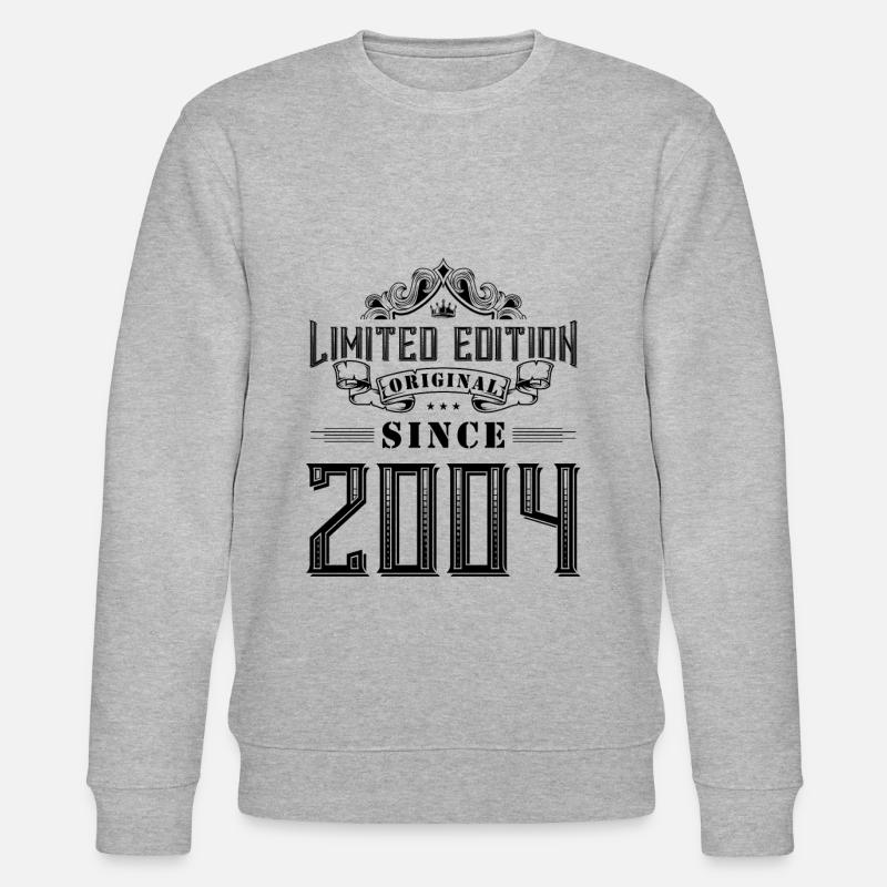 2004 limited edition - Stanley/Stella CHANGER Unisex Organic Sweatshirt - heather grey
