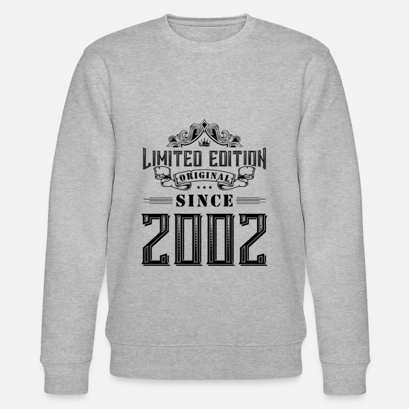 2002 limited edition - Stanley/Stella Unisex Bio-Sweatshirt CHANGER  - Grau meliert