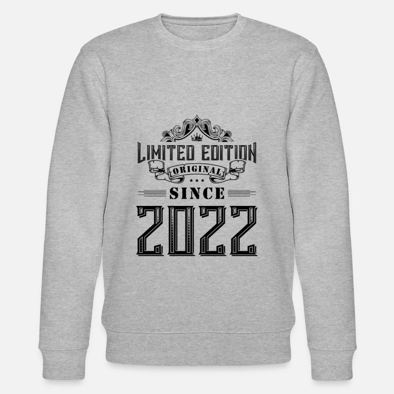 2022 limited edition - Stanley/Stella Unisex Bio-Sweatshirt CHANGER  - Grau meliert