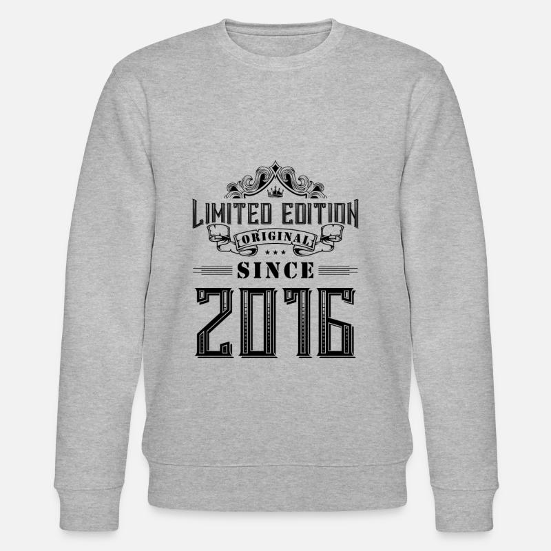 2016 limited edition - Stanley/Stella CHANGER Unisex Organic Sweatshirt - heather grey