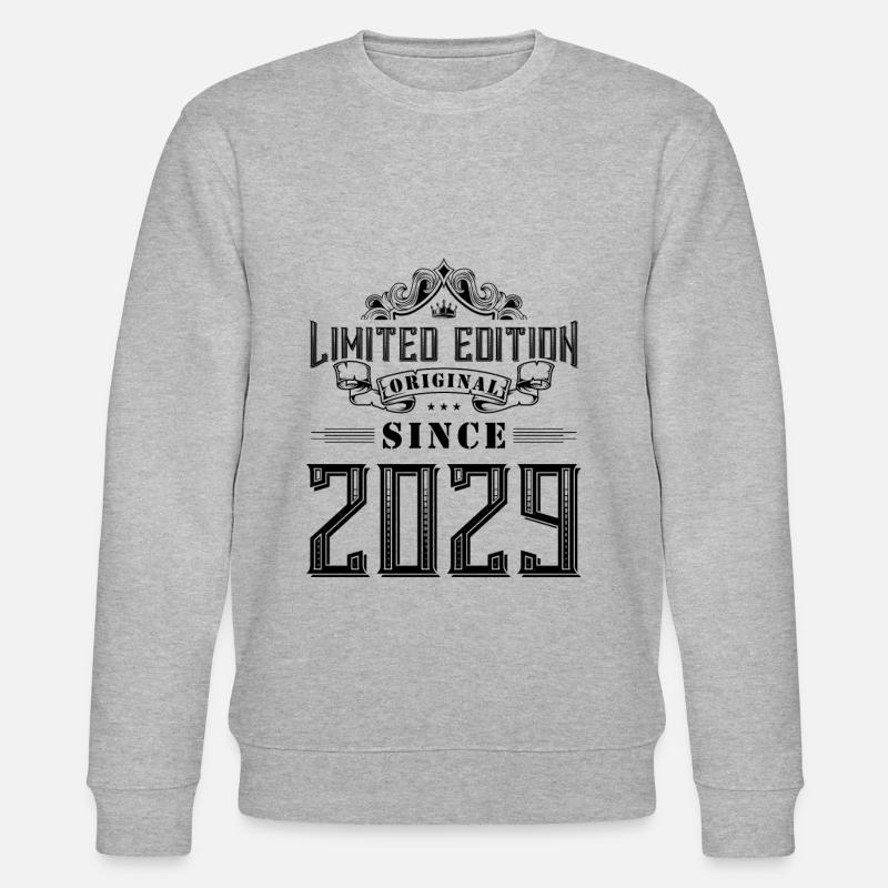 2029 limited edition - Stanley/Stella Unisex Bio-Sweatshirt CHANGER  - Grau meliert