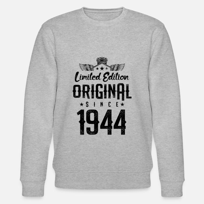Édition limitée 1944 - Sweat bio CHANGER Stanley/Stella Unisexe - gris chiné