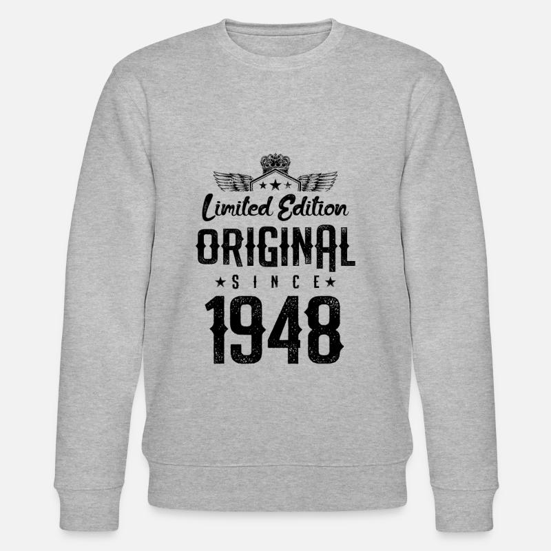 Édition limitée 1948 - Sweat bio CHANGER Stanley/Stella Unisexe - gris chiné