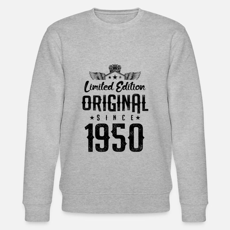 Édition limitée 1950 - Sweat bio CHANGER Stanley/Stella Unisexe - gris chiné