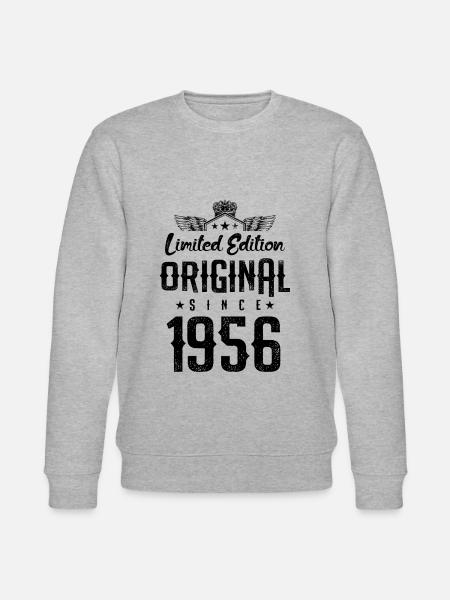 1956 limited edition - Stanley/Stella CHANGER Unisex Organic Sweatshirt - heather grey