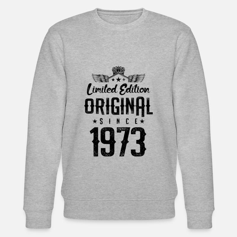 Édition limitée 1973 - Sweat bio CHANGER Stanley/Stella Unisexe - gris chiné