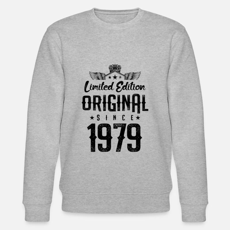 Édition limitée 1979 - Sweat bio CHANGER Stanley/Stella Unisexe - gris chiné
