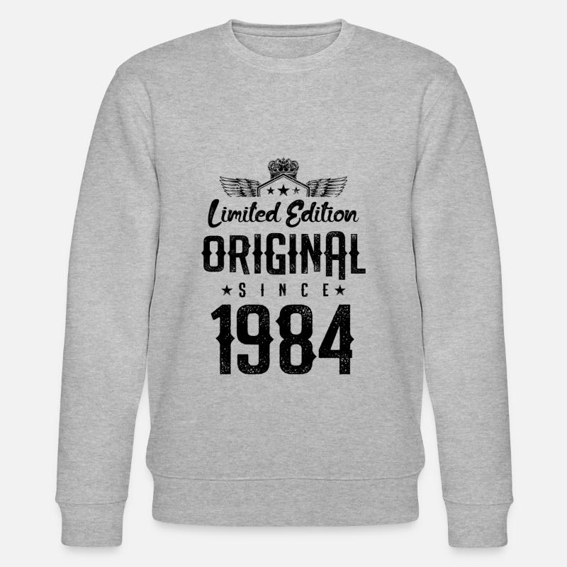 1984 limited edition - Stanley/Stella Unisex Bio-Sweatshirt CHANGER  - Grau meliert