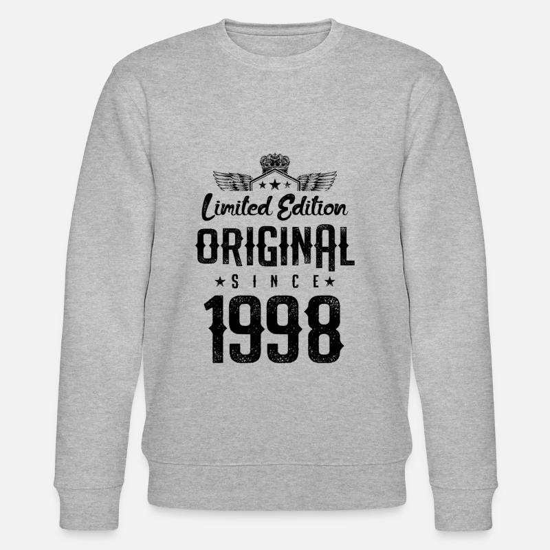 Édition limitée 1998 - Sweat bio CHANGER Stanley/Stella Unisexe - gris chiné
