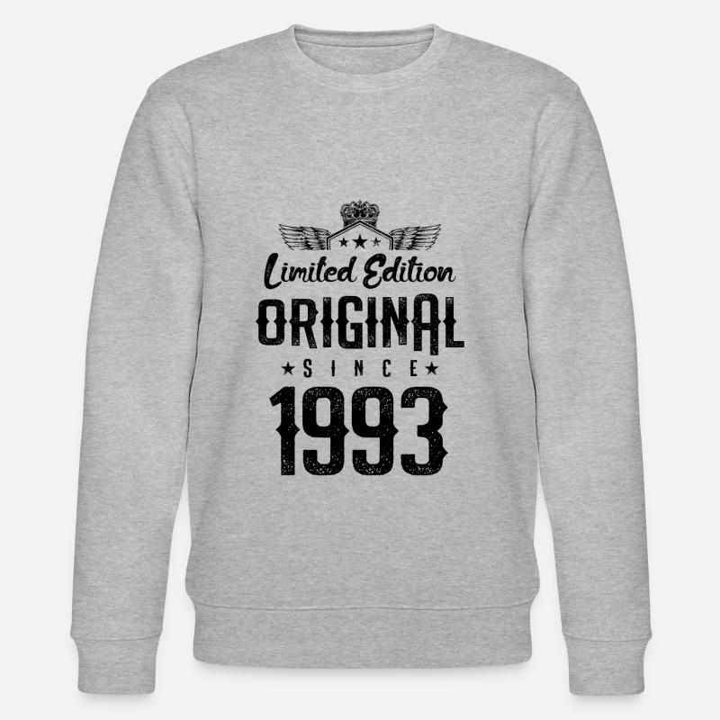 1993 limited edition - Stanley/Stella Unisex Bio-Sweatshirt CHANGER  - Grau meliert