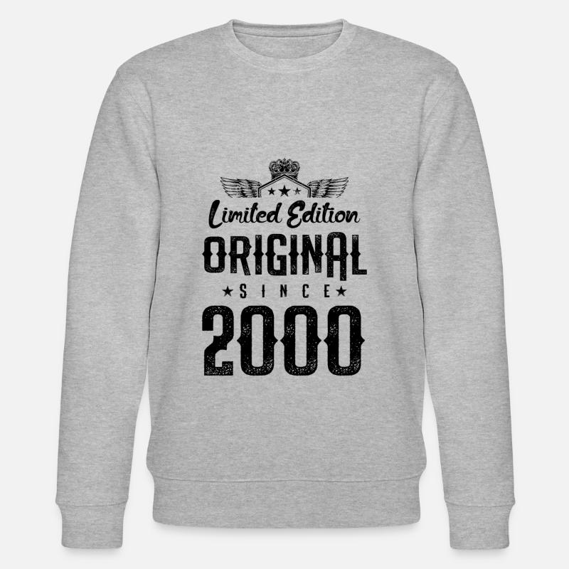 Édition limitée 2000 - Sweat bio CHANGER Stanley/Stella Unisexe - gris chiné