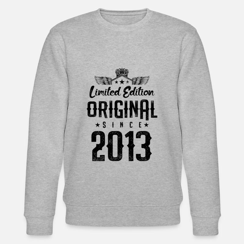2013 limited edition - Stanley/Stella Unisex Bio-Sweatshirt CHANGER  - Grau meliert