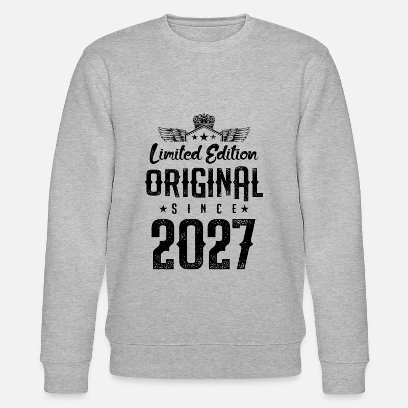 Édition limitée 2027 - Sweat bio CHANGER Stanley/Stella Unisexe - gris chiné