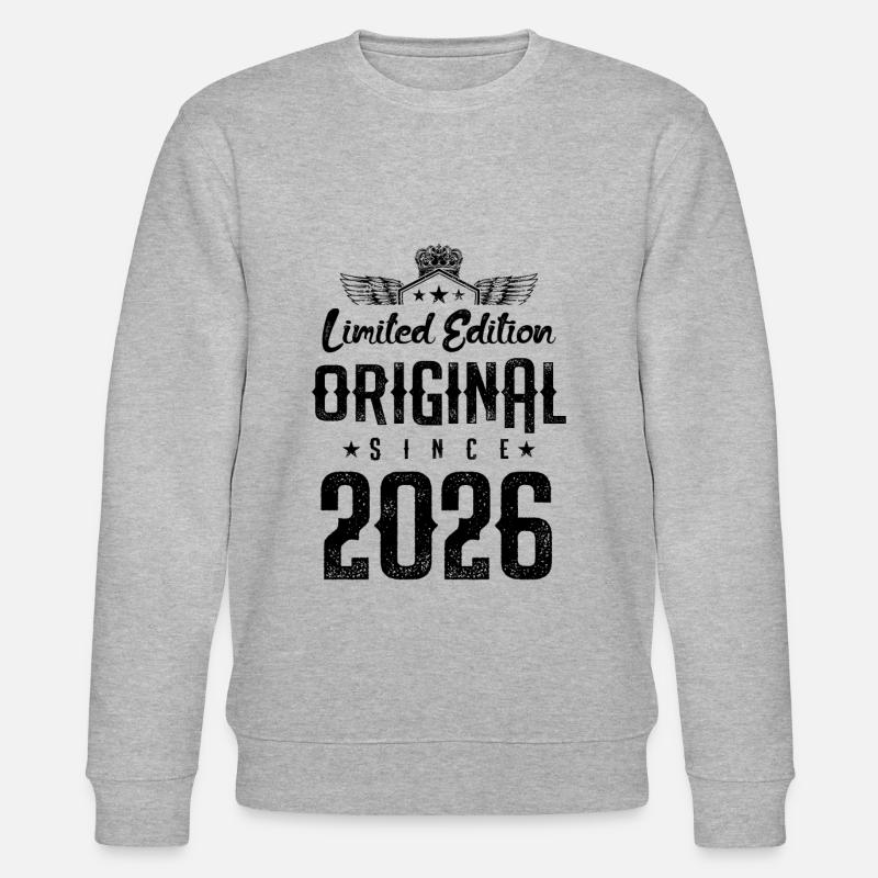 Édition limitée 2026 - Sweat bio CHANGER Stanley/Stella Unisexe - gris chiné