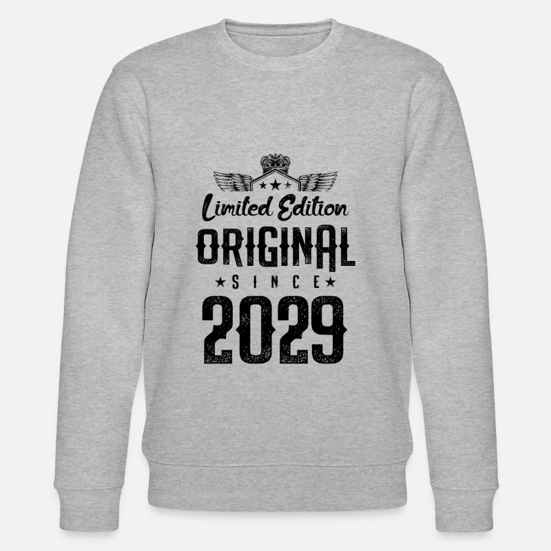 2029 limited edition - Stanley/Stella Unisex Bio-Sweatshirt CHANGER  - Grau meliert