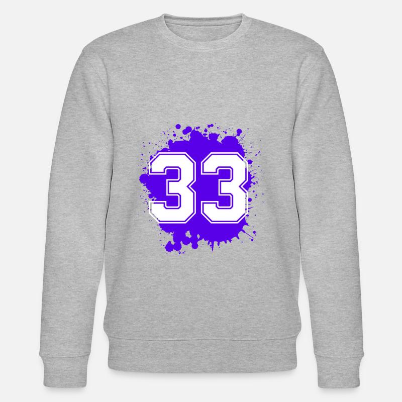 33 Nombre d’objets blob - Sweat bio CHANGER Stanley/Stella Unisexe - gris chiné
