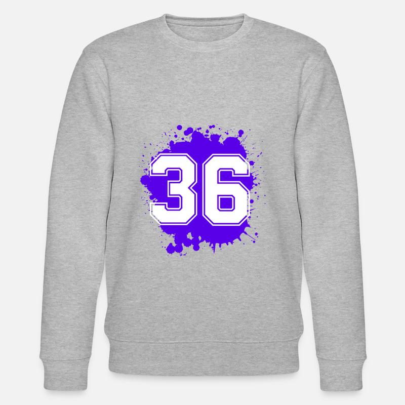 36 Nombre d’objets blob - Sweat bio CHANGER Stanley/Stella Unisexe - gris chiné