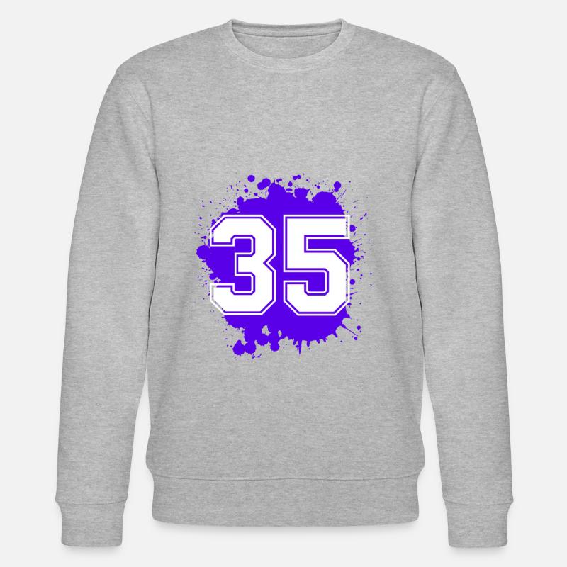 35 Nombre d’objets blob - Sweat bio CHANGER Stanley/Stella Unisexe - gris chiné