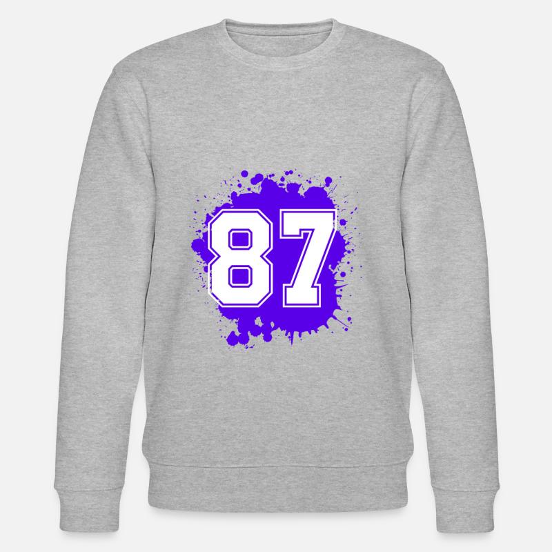 87 Nombre d’objets blob - Sweat bio CHANGER Stanley/Stella Unisexe - gris chiné
