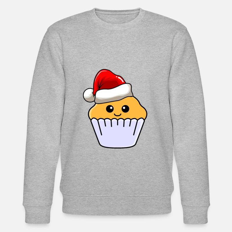 Muffin Christmas Comic Noël - Sweat bio CHANGER Stanley/Stella Unisexe - gris chiné