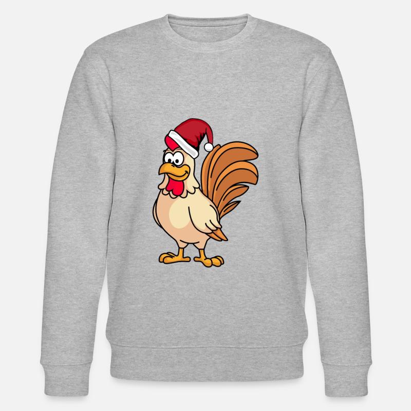 Hahn Comic Christmas - Sweat bio CHANGER Stanley/Stella Unisexe - gris chiné
