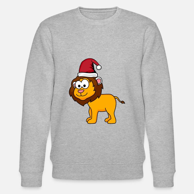 Léo Comique Noël - Sweat bio CHANGER Stanley/Stella Unisexe - gris chiné